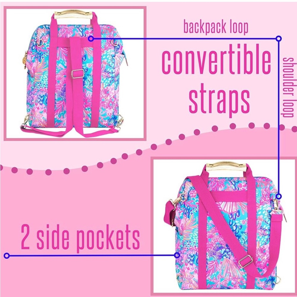 Lilly Pulitzer Backpack Cooler - Picture 6 of 6